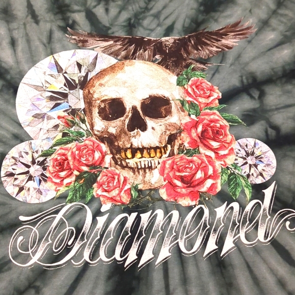 Diamond Supply Co. tie dye graphic tee - Picture 1 of 8